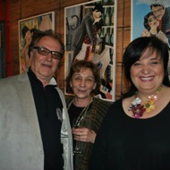 director Lordan Zafranović, painter Ana Petrović a former ambassadress of Serbia