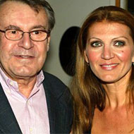 Martina Forman and Miloš Forman